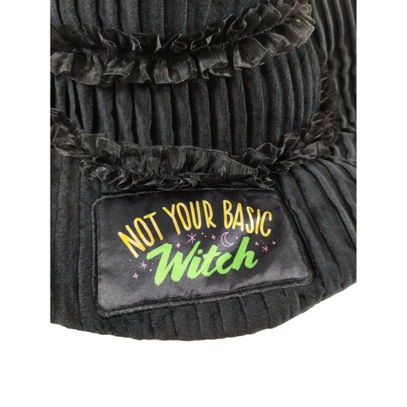 Wicked "Not Your Basic Witch" Black Witches Hat Plush Pillow For Children - Picture 5 of 9